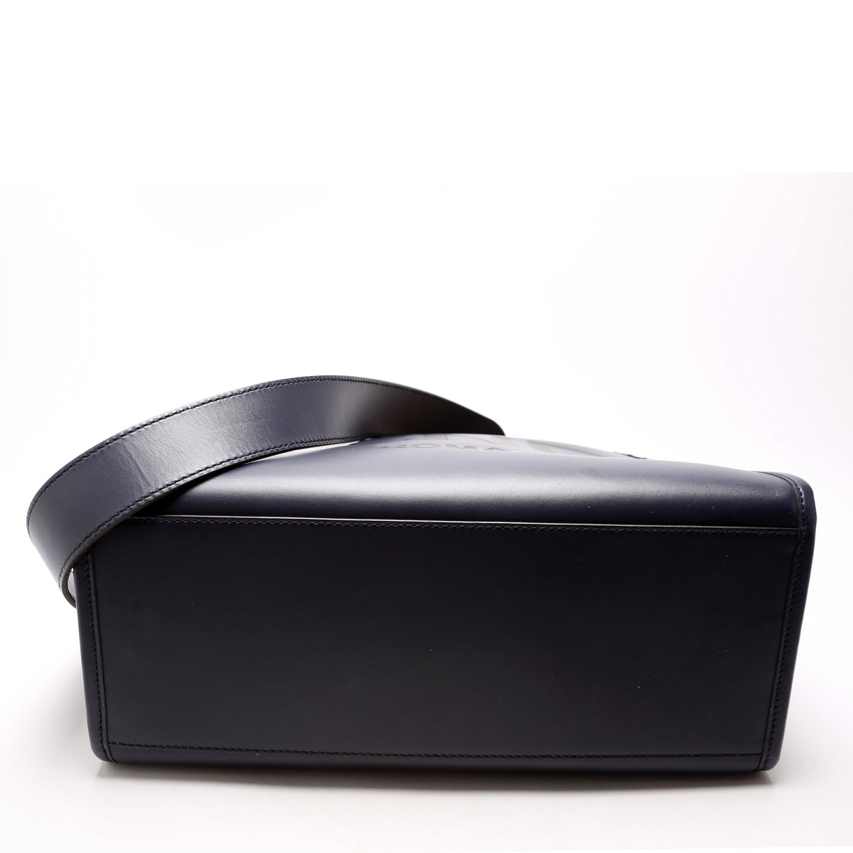 Sunshine Shopper Medium Leather Navy
