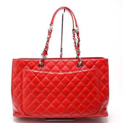 Grand Shopping Tote Caviar XL Red