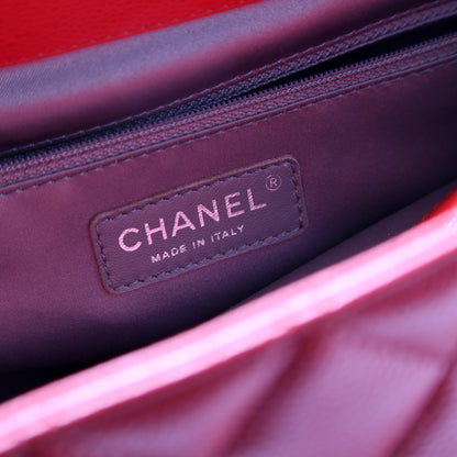 Grand Shopping Tote Caviar XL Red