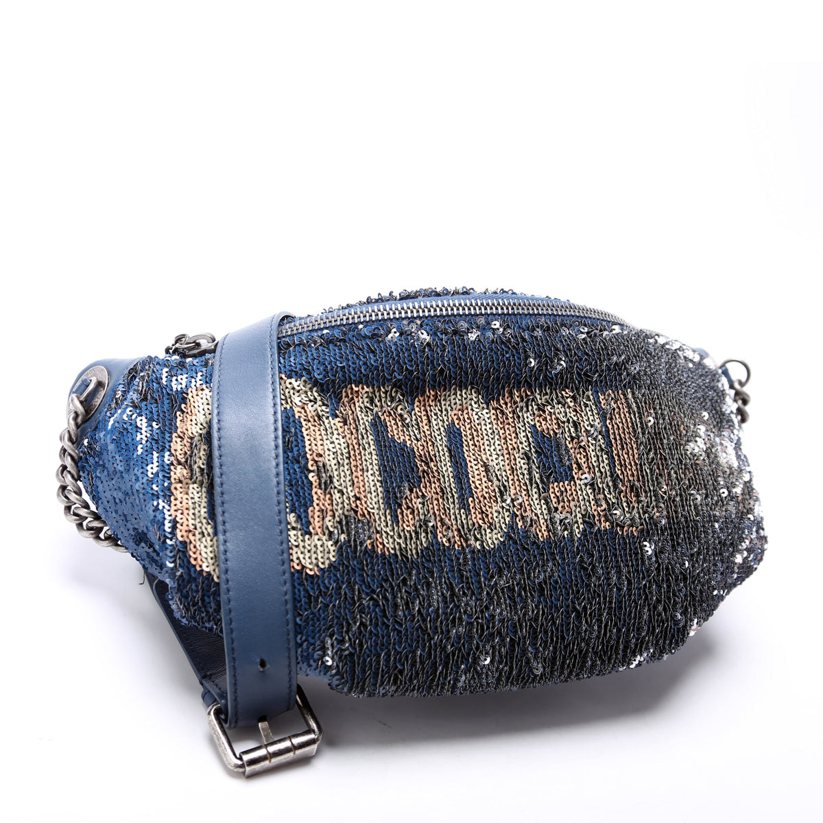 Coco Cuba Sequined Belt Bag 23M Blue