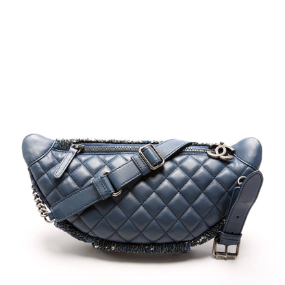 Coco Cuba Sequined Belt Bag 23M Blue