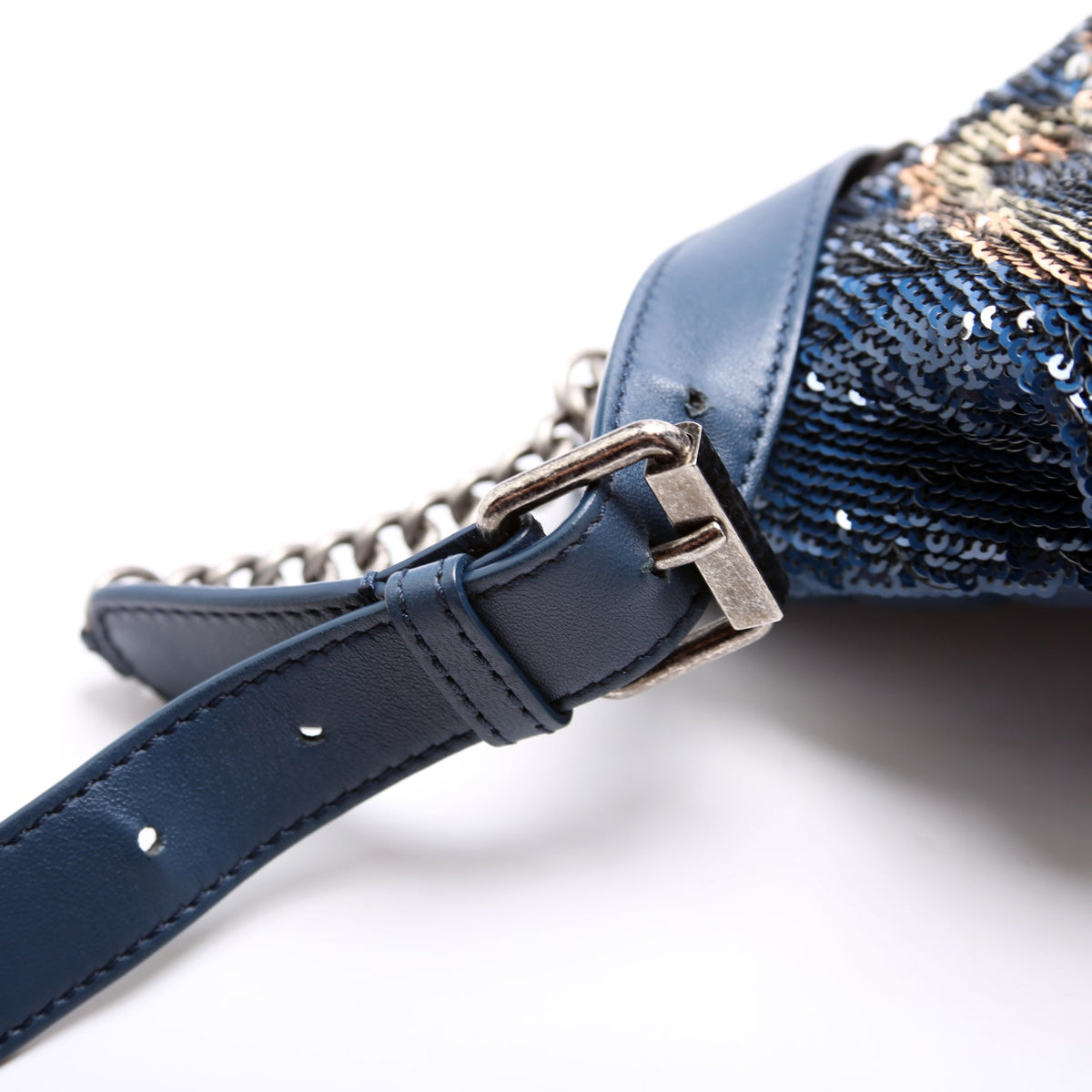 Coco Cuba Sequined Belt Bag 23M Blue