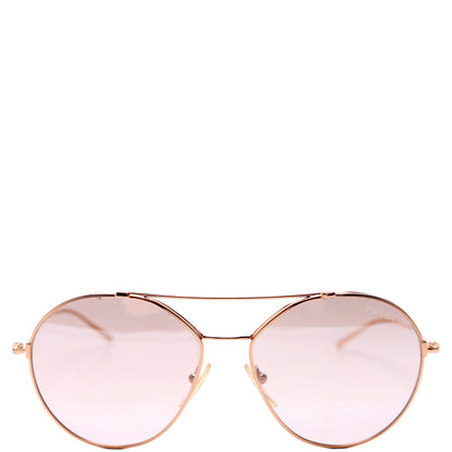 SPR56U Round Sunglasses Rose Gold