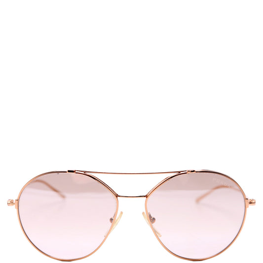 SPR56U Round Sunglasses Rose Gold