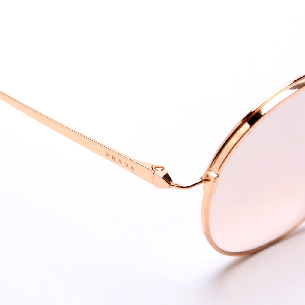 SPR56U Round Sunglasses Rose Gold