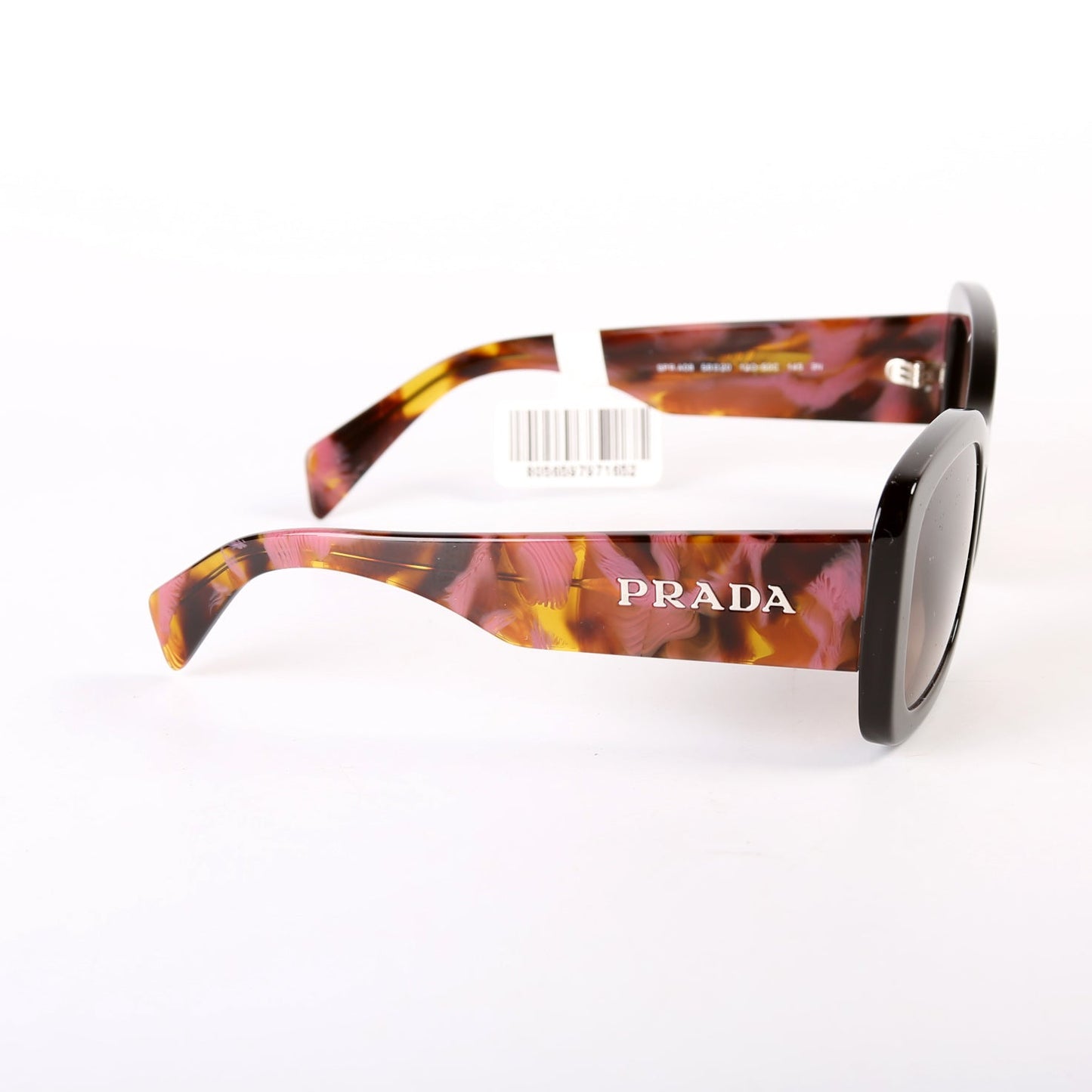 SPR A08 Square Sunglasses Black/Multicolor