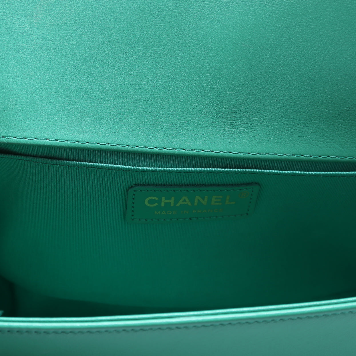 Boy Flap Medium Old Lambskin 21-25M Green
