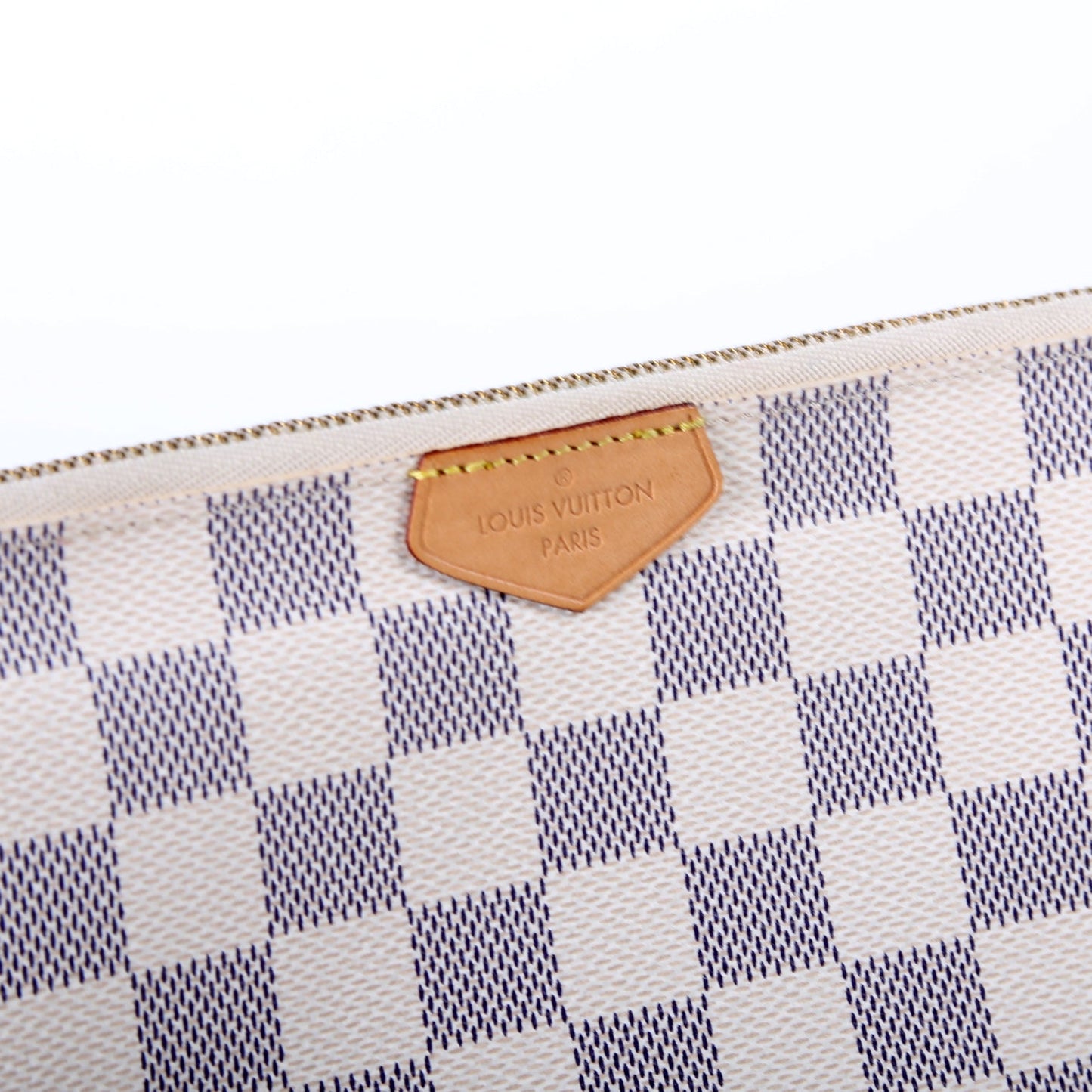 Louis-Vuitton Double Zip Pochette Azur