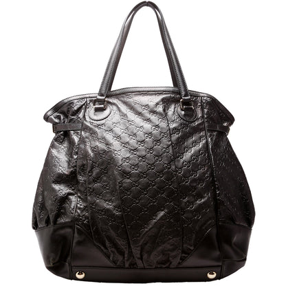257290 Full Moon Guccissima Tote Black
