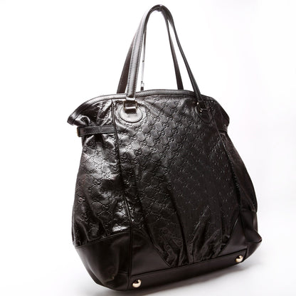 257290 Full Moon Guccissima Tote Black