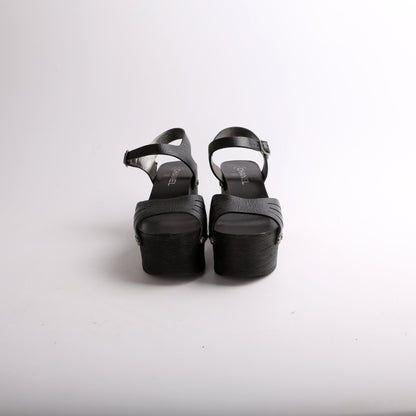 Goatskin Sandal Wedges Size 39