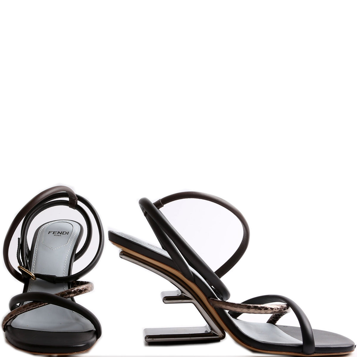 Fendi First 95MM Sandals Size 36