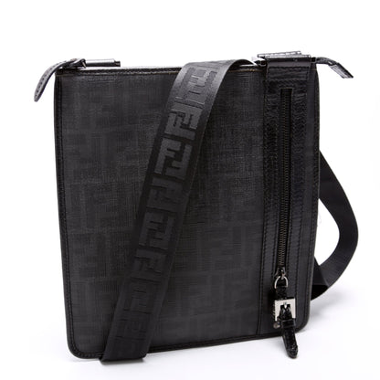 7VA204 Zucca Coated Canvas Flat Messenger
