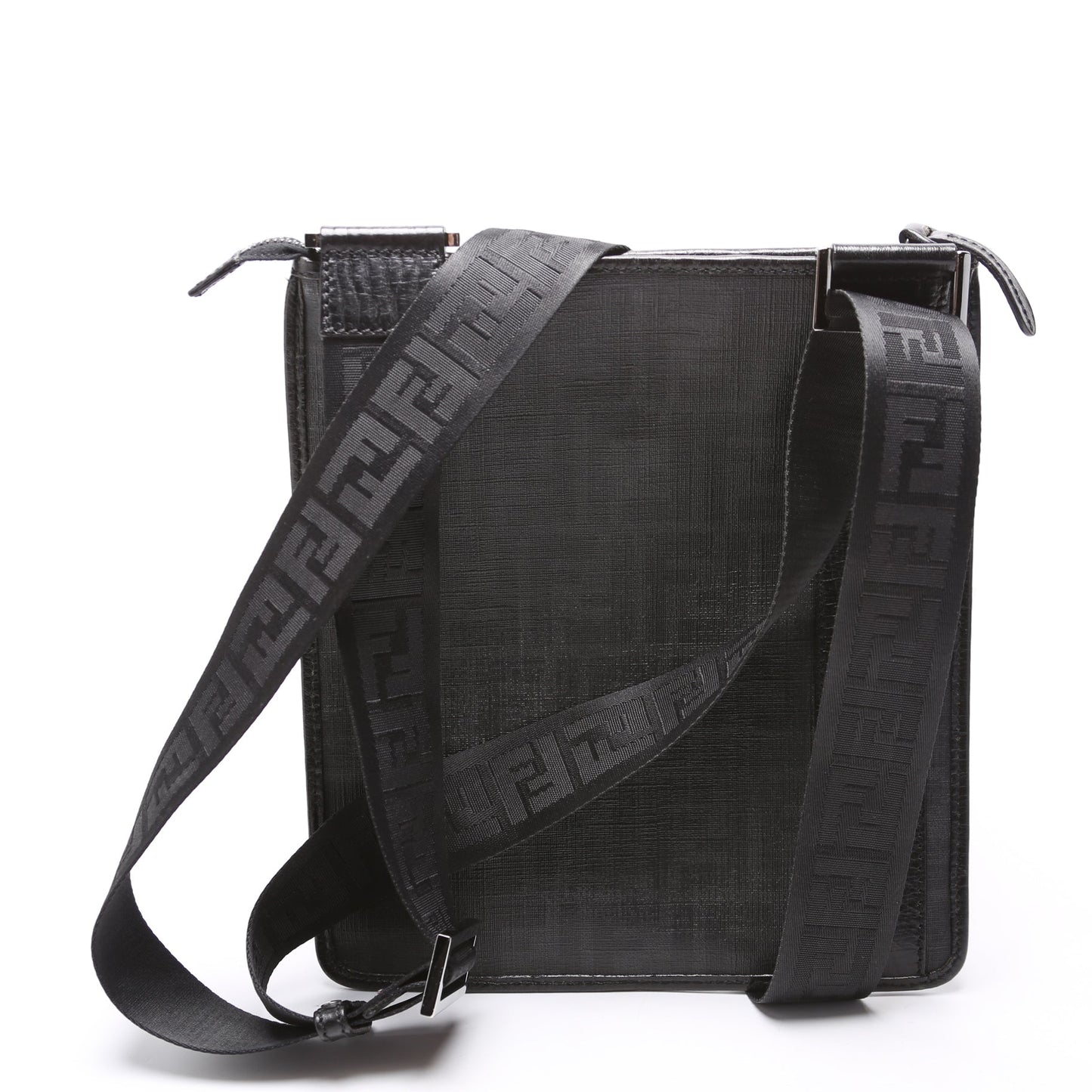 7VA204 Zucca Coated Canvas Flat Messenger