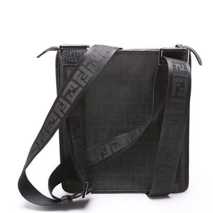 7VA204 Zucca Coated Canvas Flat Messenger