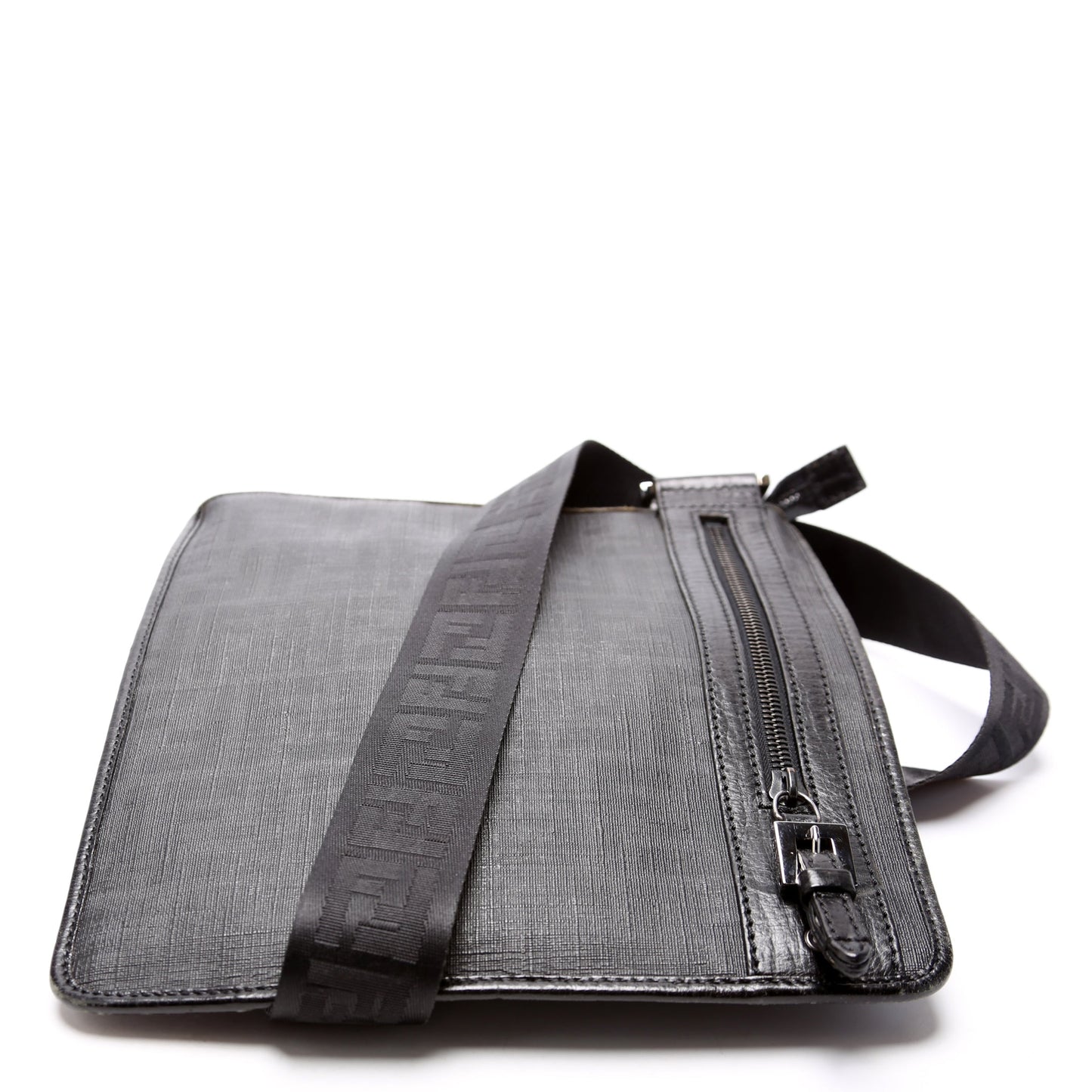 7VA204 Zucca Coated Canvas Flat Messenger