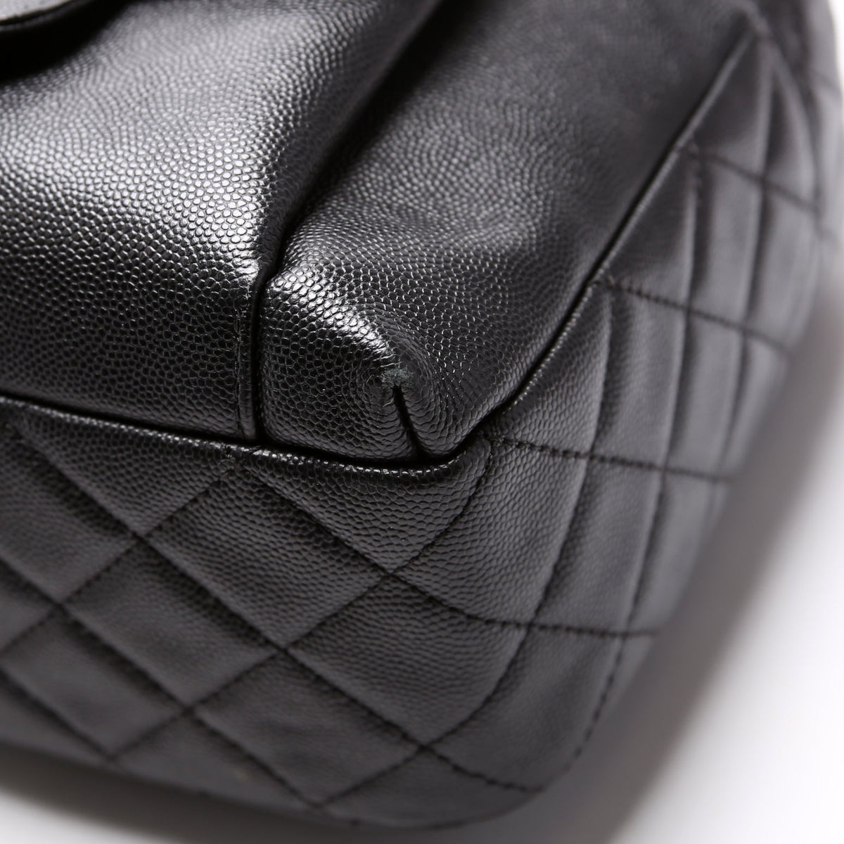 Zip Around Medium Backpack Caviar 26M Black
