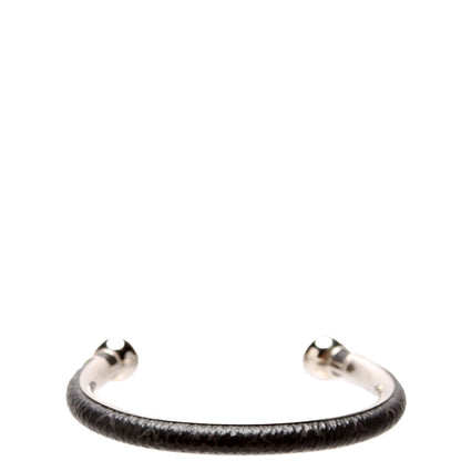 Jonc Eclipse Cuff Bracelet Size M Black/Silver