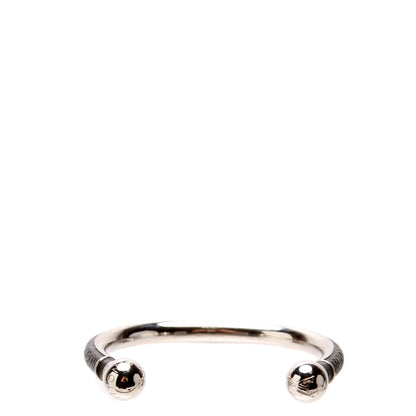 Jonc Eclipse Cuff Bracelet Size M Black/Silver