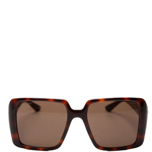 GG1692S Oversized Square Sunglasses Brown
