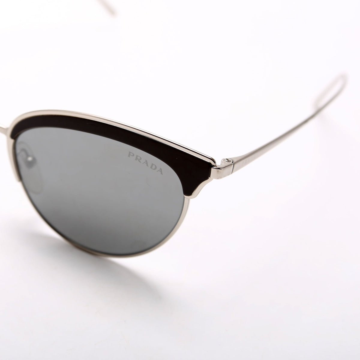 SPR60V Cat Eye Sunglasses Black/Silver