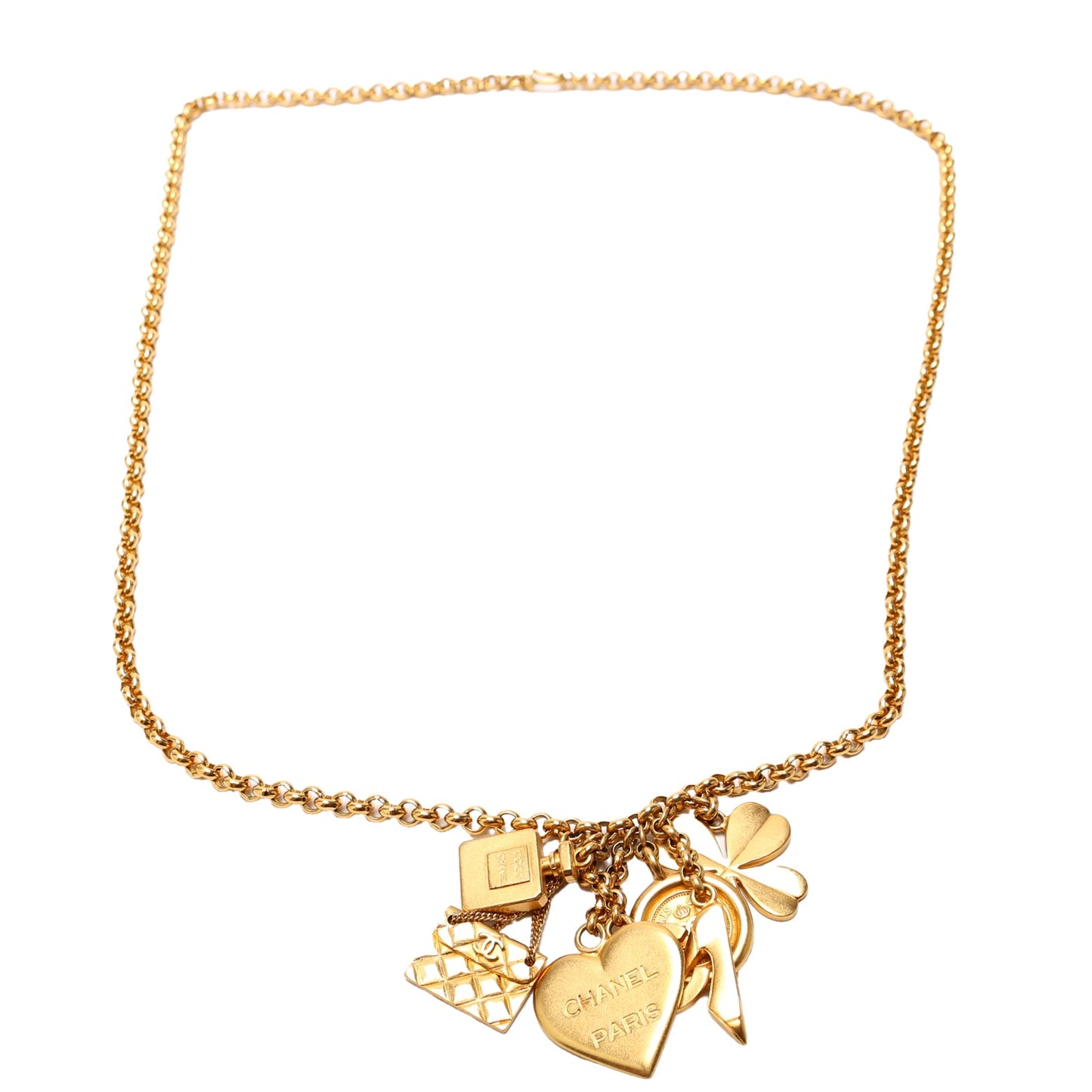 Lucky Charms Chain 90CM Belt Gold