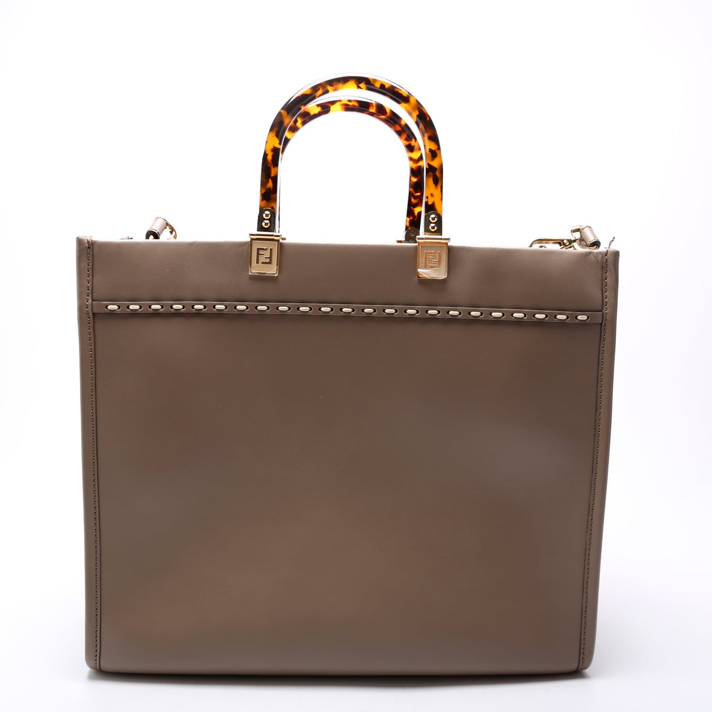 8BH386 Sunshine Shopper Medium Leather Grey