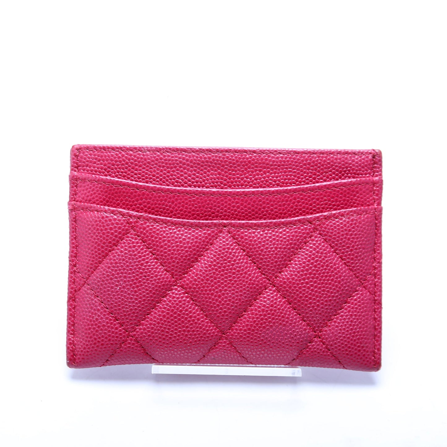 Classic Card Holder Caviar 31M Berry