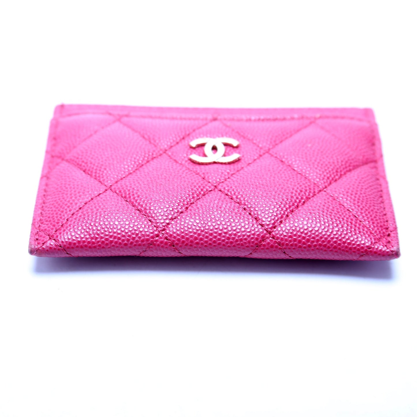 Classic Card Holder Caviar 31M Berry
