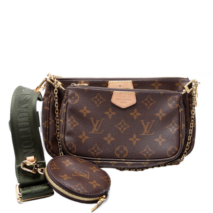 Multi Pochette Monogram Green