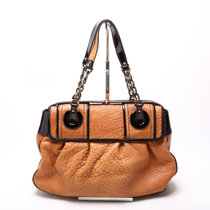 B Bag Leather Brown