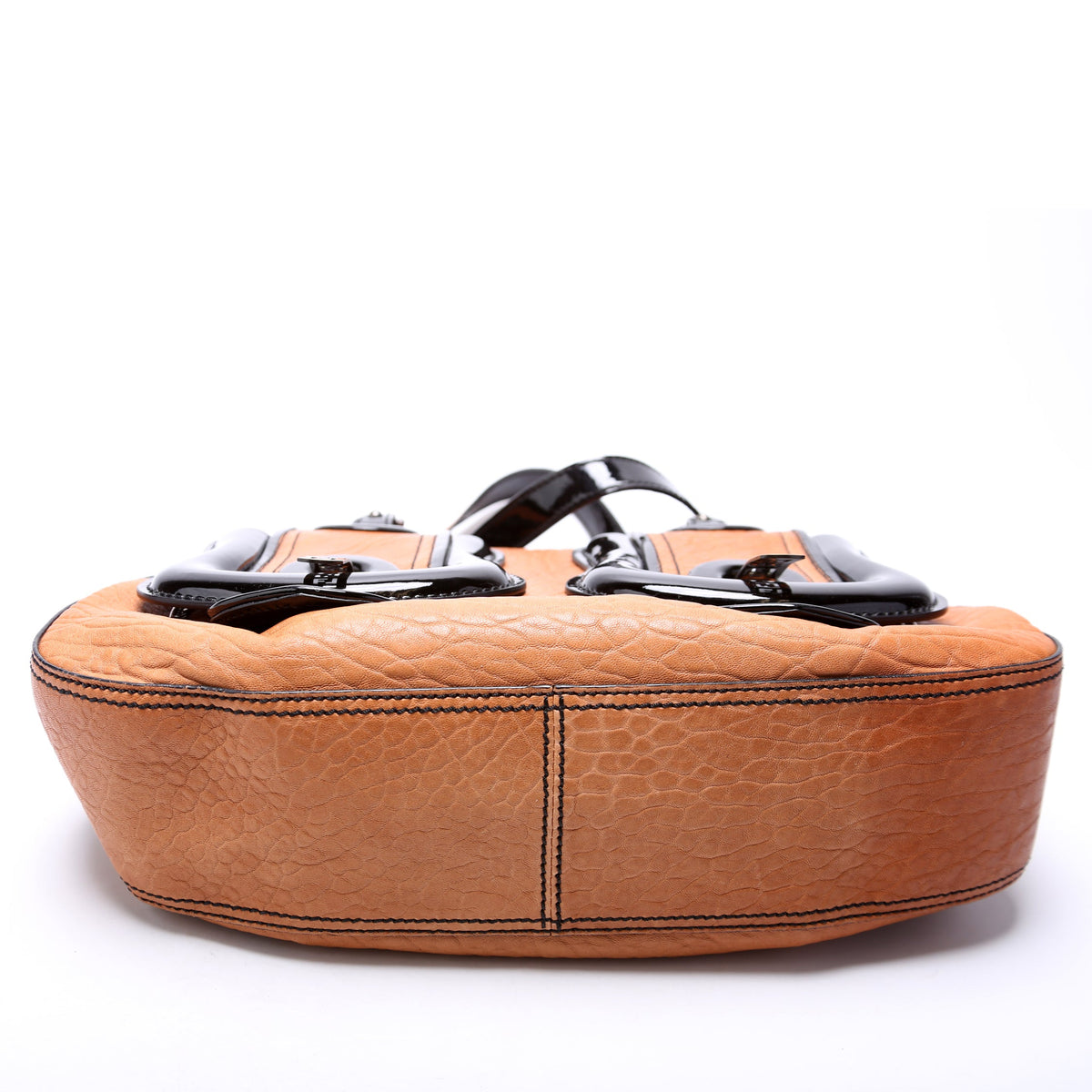 B Bag Leather Brown