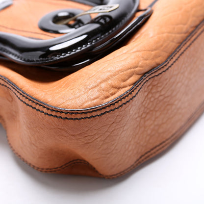 B Bag Leather Brown