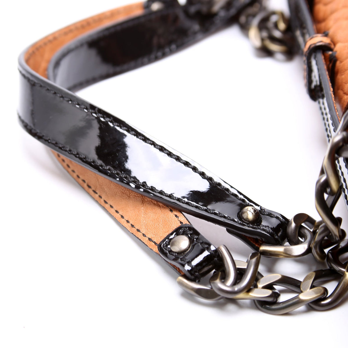 B Bag Leather Brown
