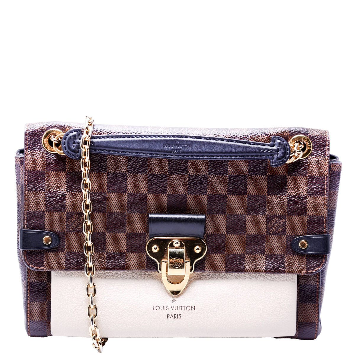Louis-Vuitton Vavin PM NM Damier Ebene Cream
