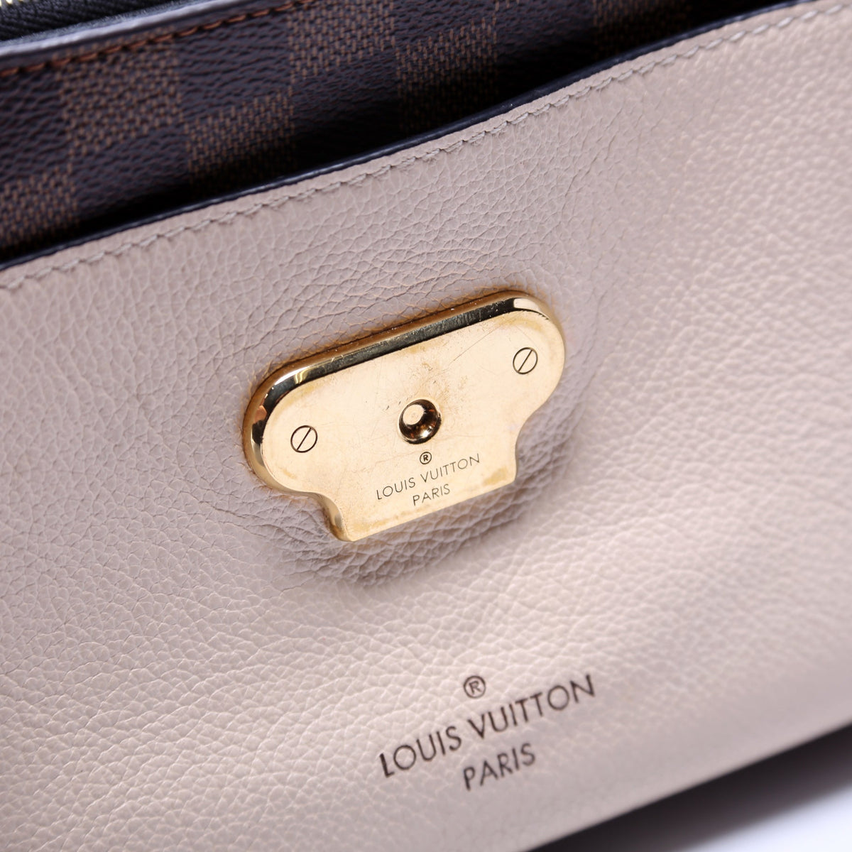 Louis-Vuitton Vavin PM NM Damier Ebene Cream