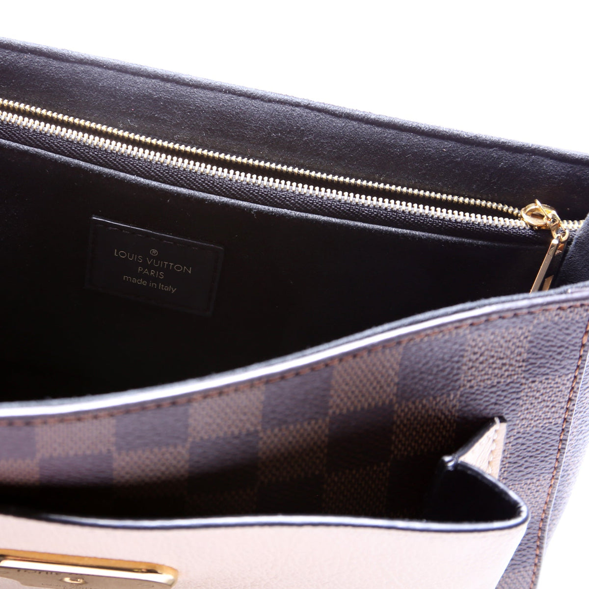 Louis-Vuitton Vavin PM NM Damier Ebene Cream