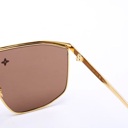 Z1717U Golden Mask Sunglasses Gold