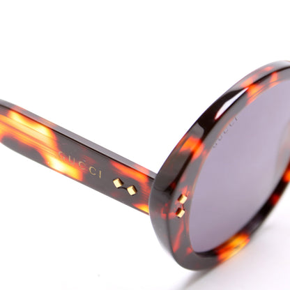 GG1081S Round Acetate Sunglasses Brown
