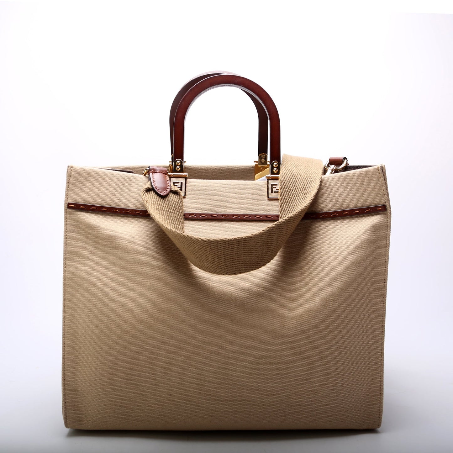 8BH386 Sunshine Shopper Medium Patent Vinyl Canvas