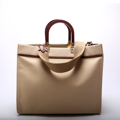 8BH386 Sunshine Shopper Medium Patent Vinyl Canvas
