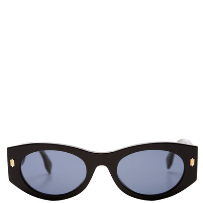 FE401251 Oval Sunglasses Black