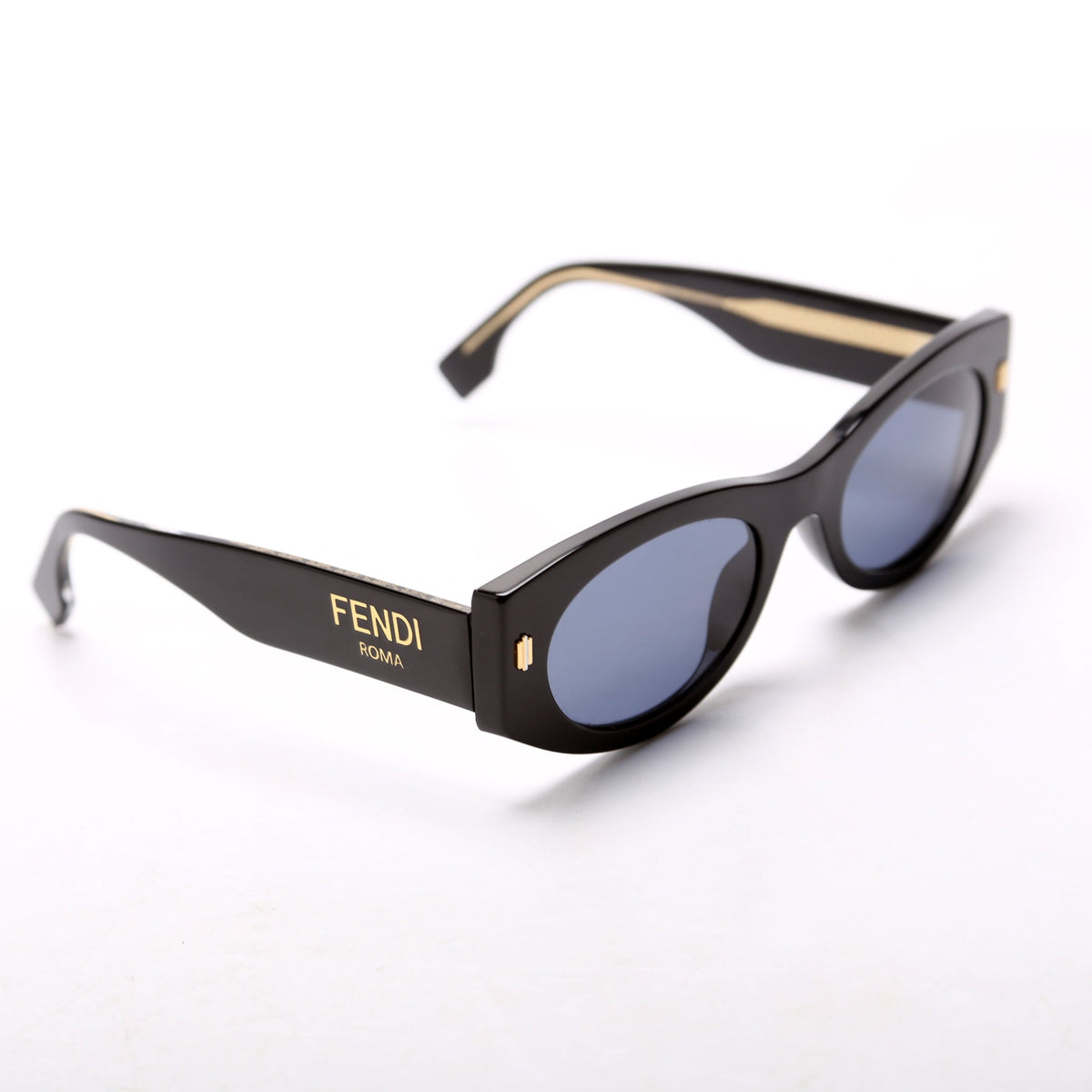 FE401251 Oval Sunglasses Black