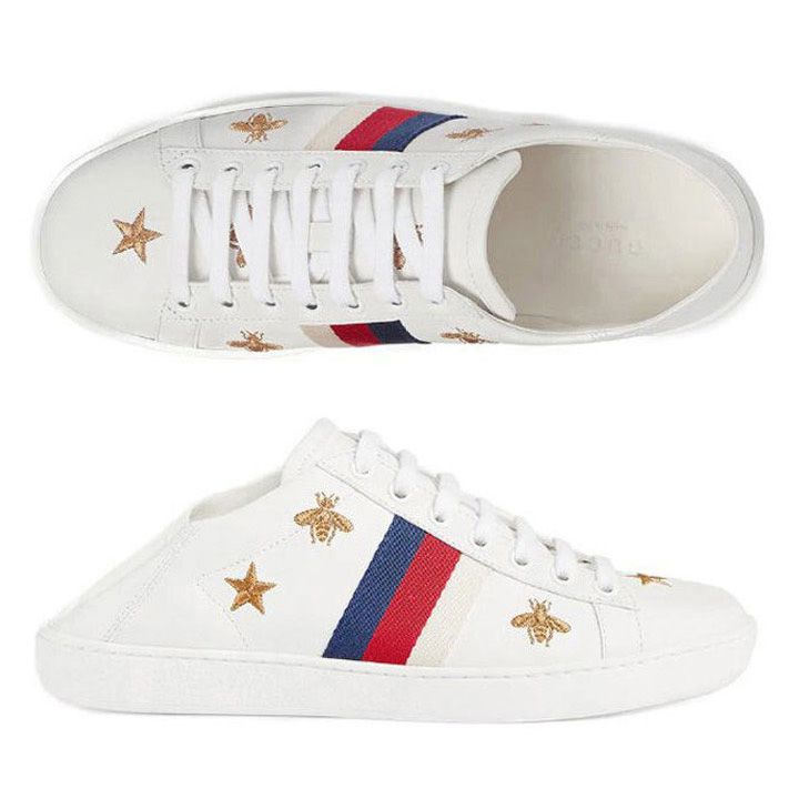 Gucci Ace Star Honeybee Sneakers 498205 AXWQ0 9098 142712842