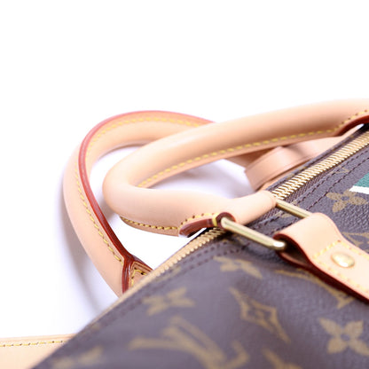 Keepall 55 My Lv Heritage Monogram With Strap