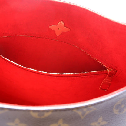 Flower Hobo Monogram Red