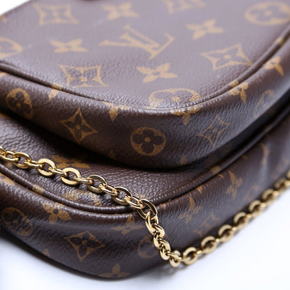 Multi Pochette Monogram Green