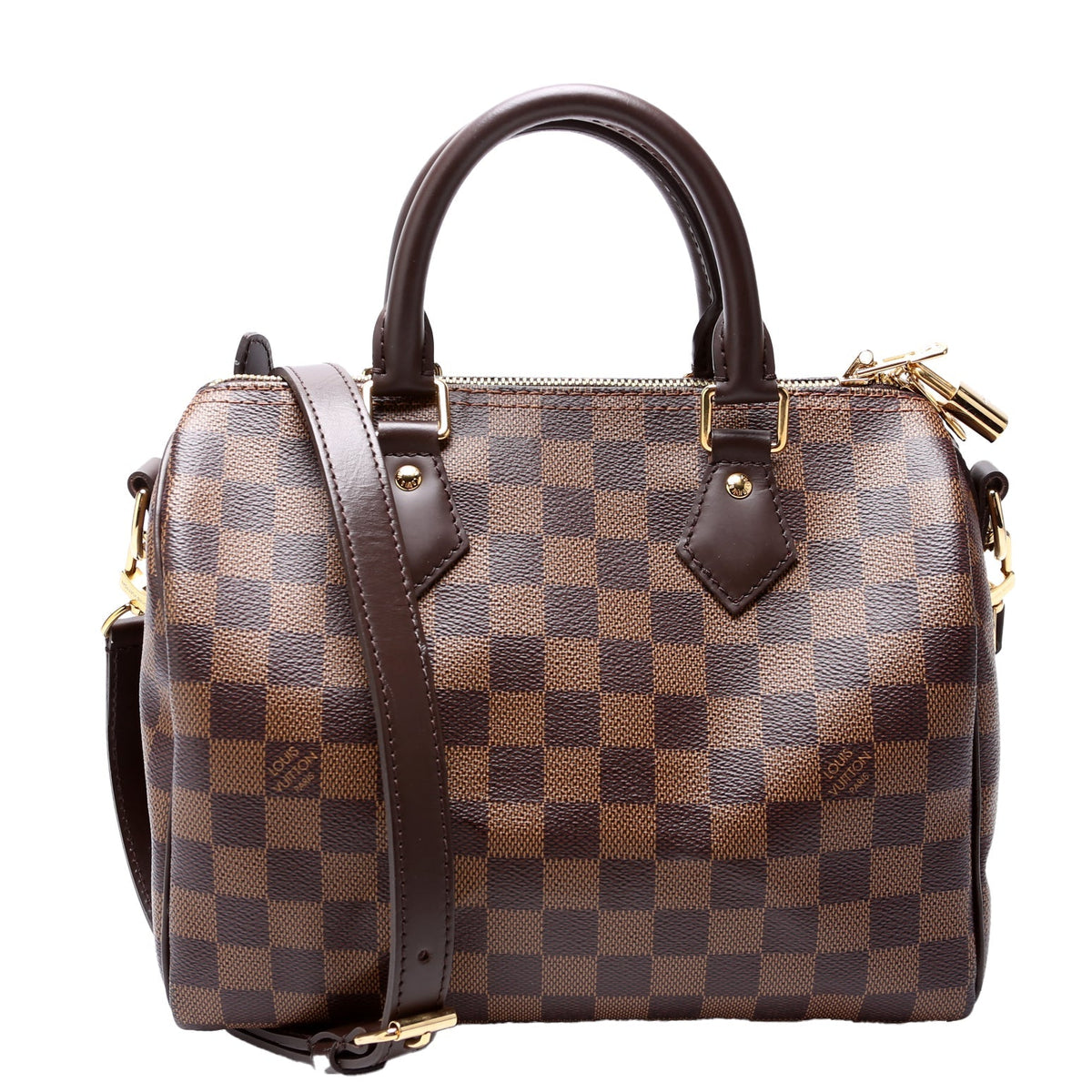Speedy 25 Bandouliere Damier Ebene