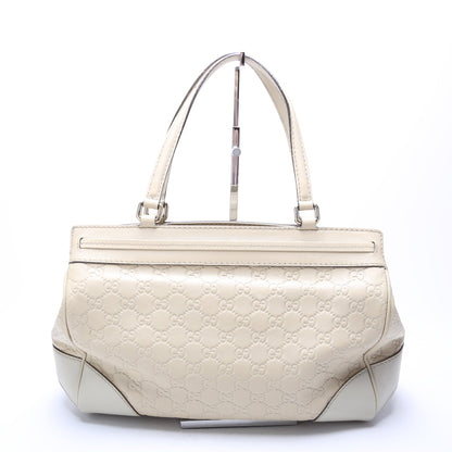 257063 Guccissima Mayfair Ribbon White