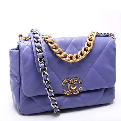 Chanel Quilted Goatskin 19 Medium Flap 30M
